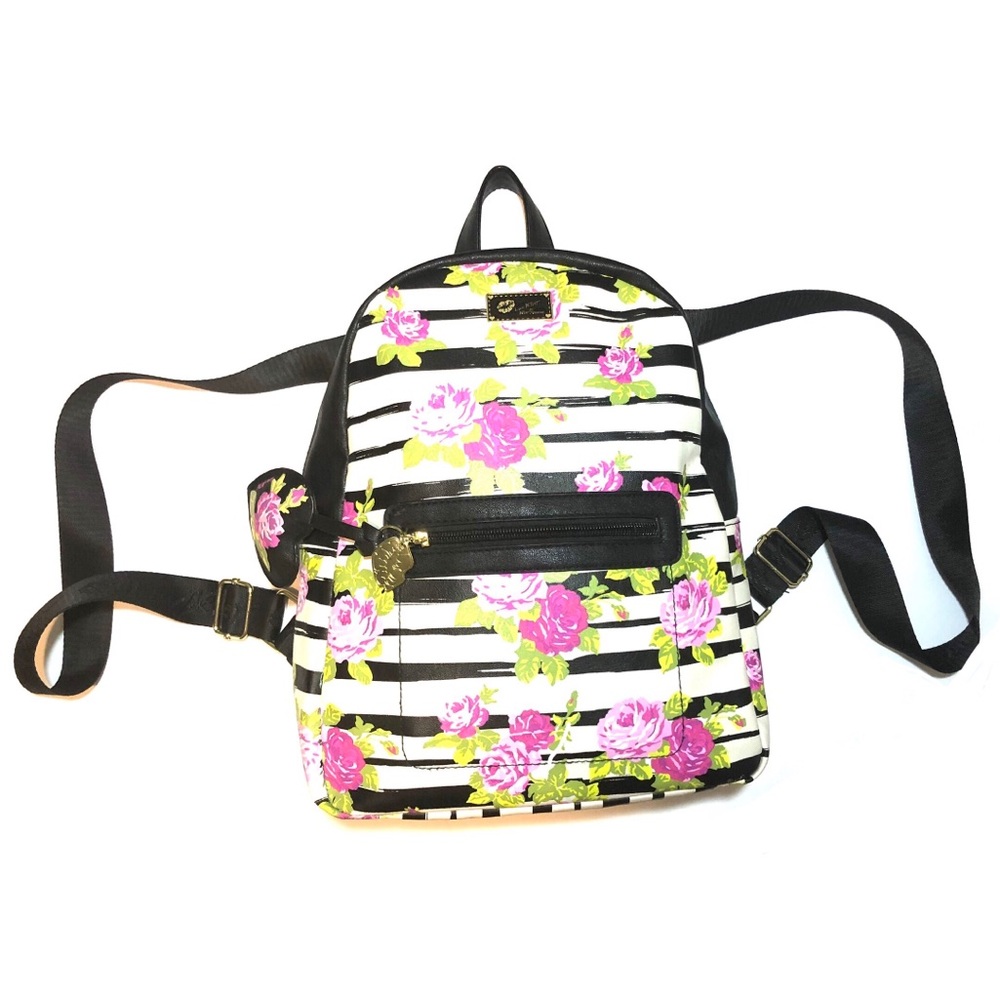 Betsy Johnson Floral Mini Backpack